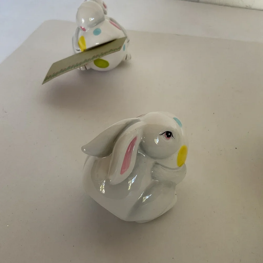 Pier 1 Spring Easter Place Card Hokders NWT